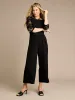 GWD Martina Black Lace Jumpsuit sold by George W. Davies