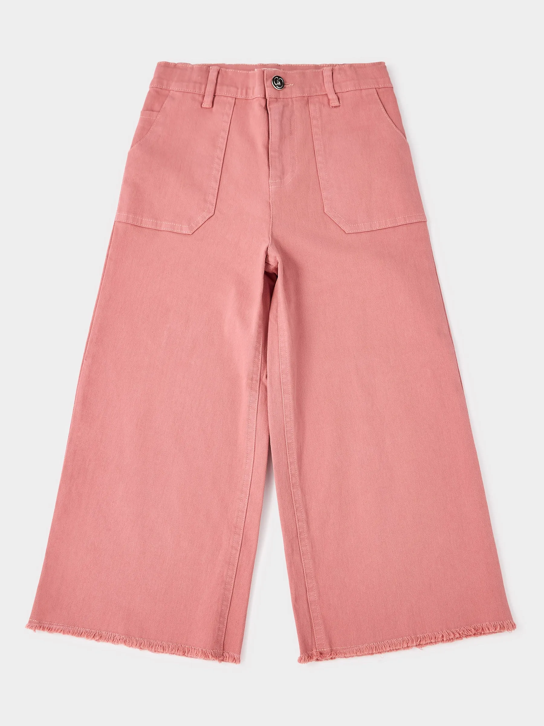GWD Grace Pink Wide Leg Jean sold by George W. Davies