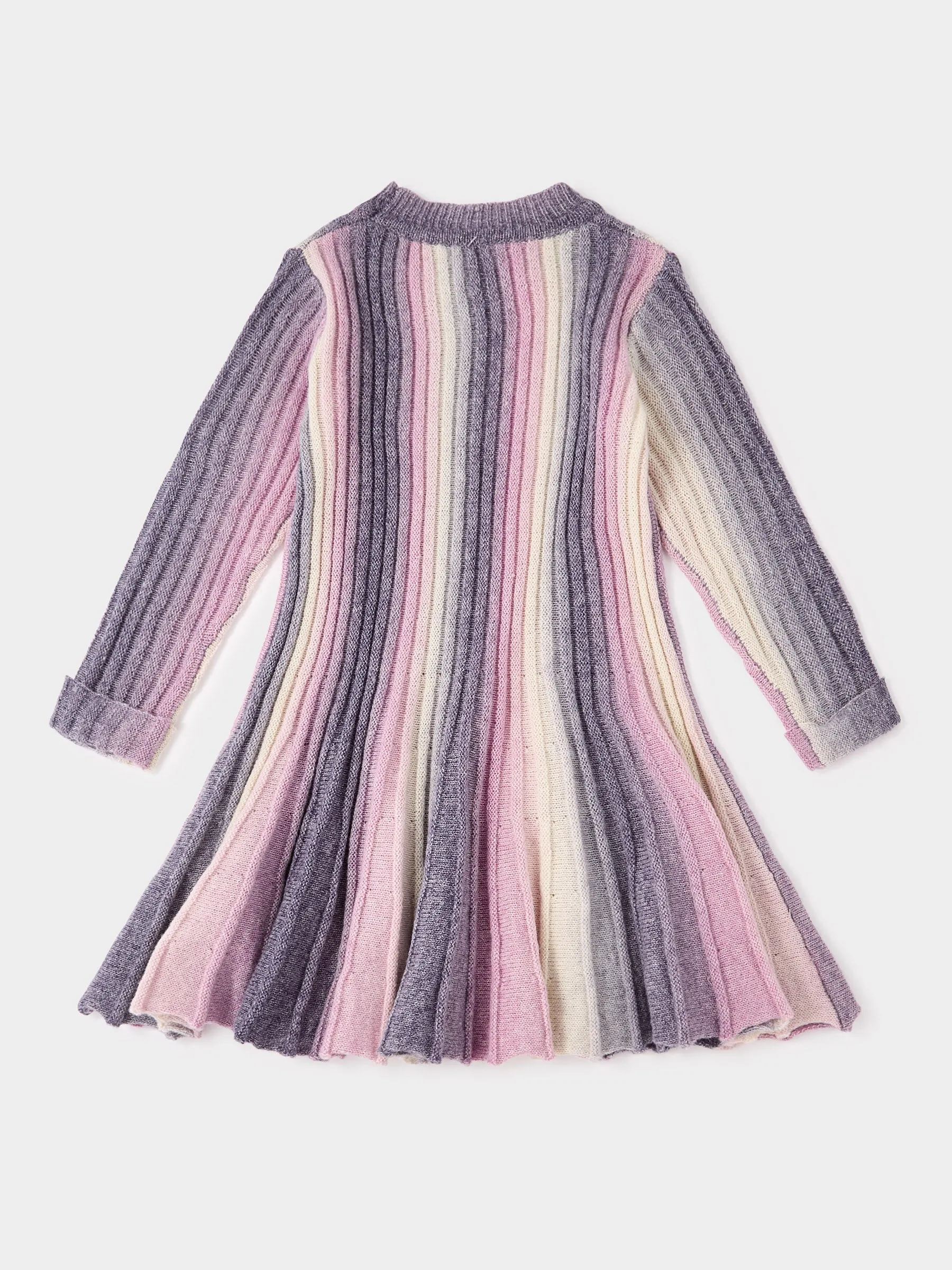 GWD Jelly Lilac Ombre Knitted Dress sold by George W. Davies product image thumbnail 2