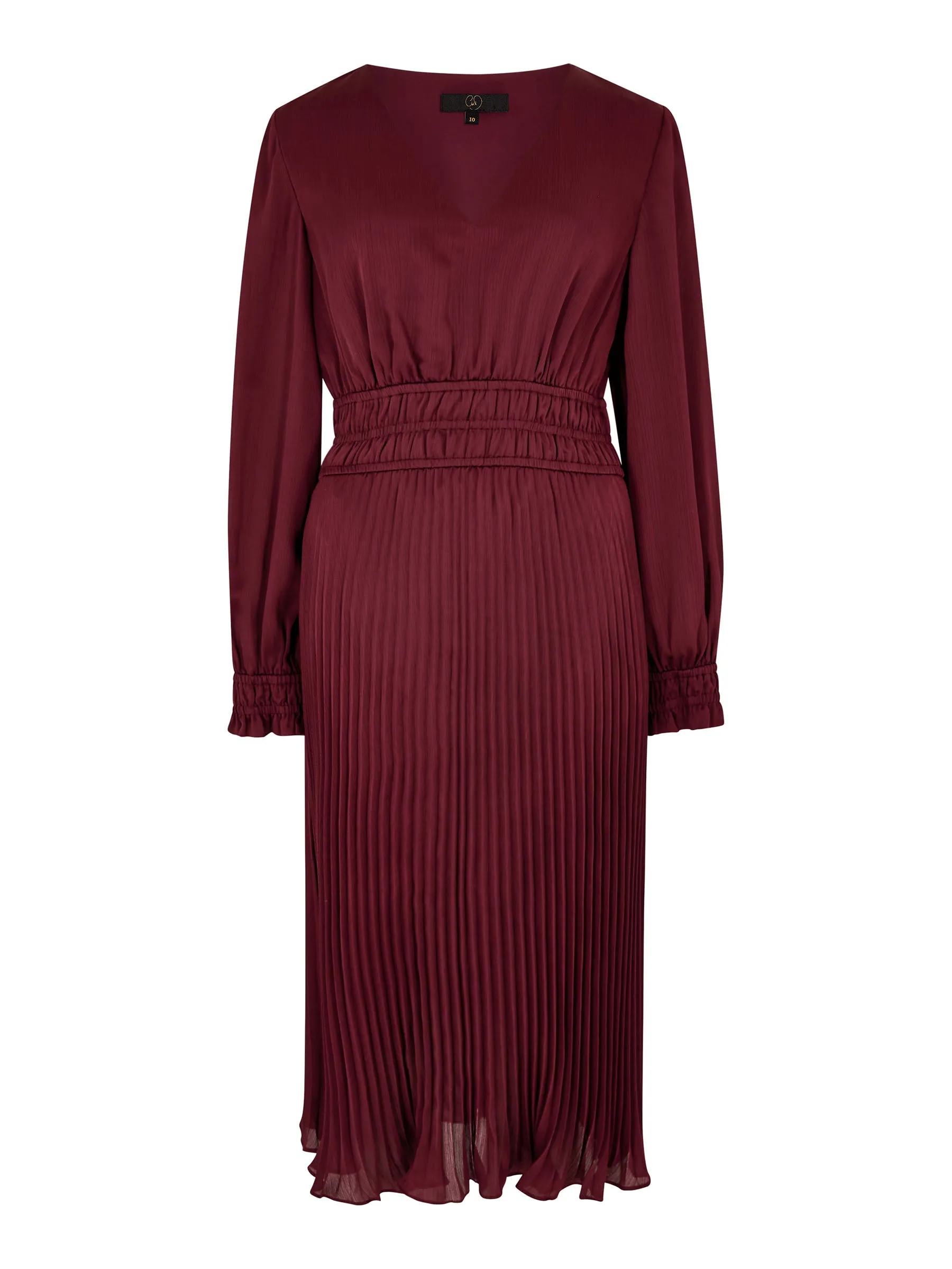 GWD Petal Glossy Satin Knee Length Dress sold by George W. Davies product image thumbnail 4