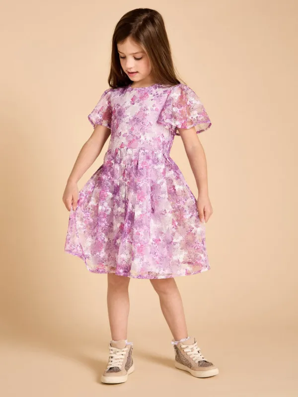 GWD Janie Floral Lace Patterned Dress sold by George W. Davies