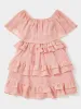 GWD Eleanor Embellished Tiered Dress sold by George W. Davies