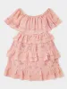 GWD Eleanor Embellished Tiered Dress sold by George W. Davies