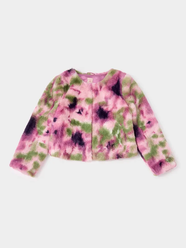 GWD Reece Printed Fur Jacket sold by George W. Davies