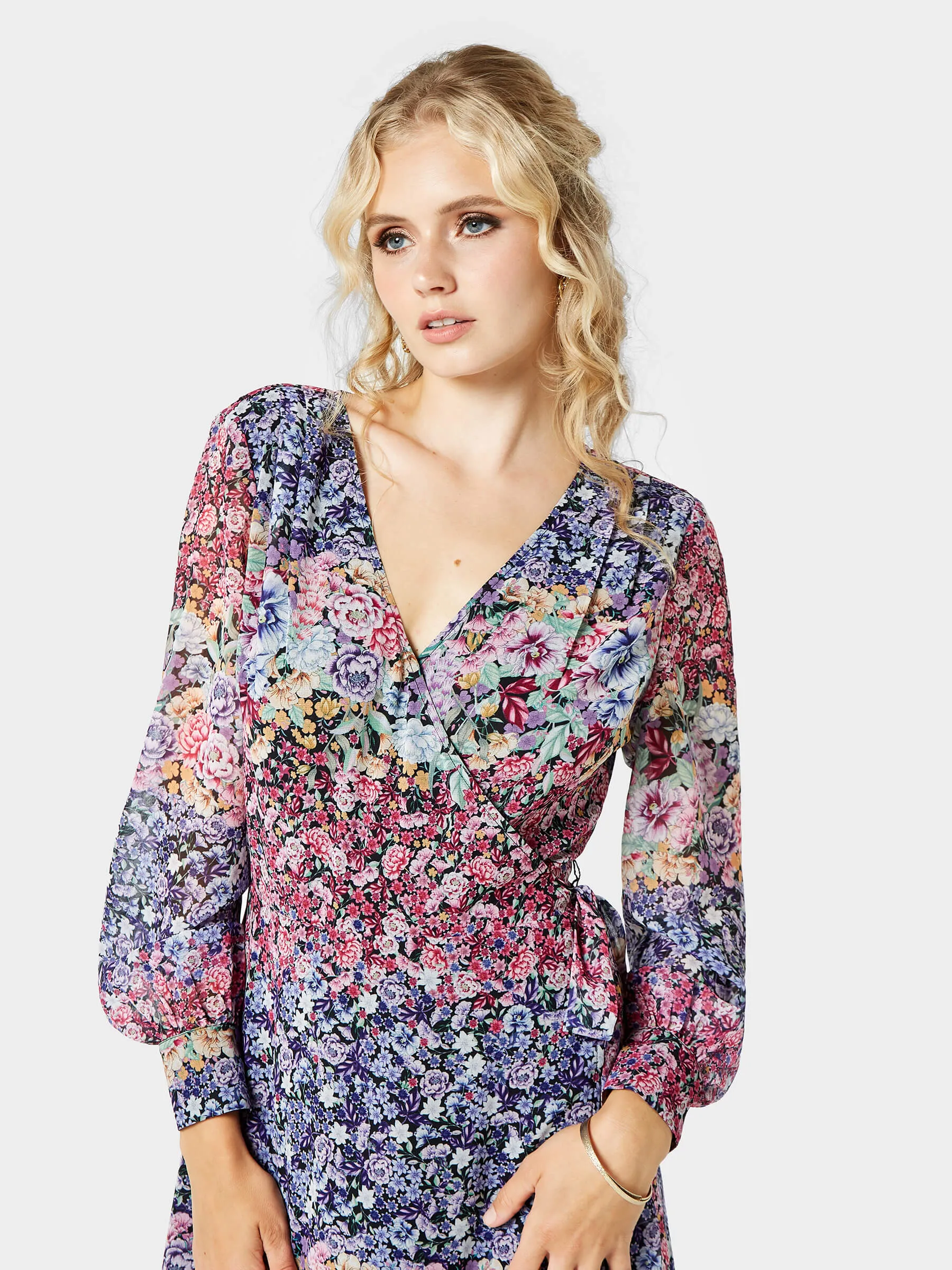 GWD Claudine Floral Print Maxi Dress sold by George W. Davies product image thumbnail 2