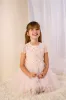 GWD Rosy Ruffles Dress – Pink Sequin & Tulle Princess Party Dress for Girls sold by George W. Davies