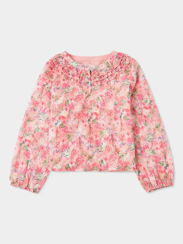 GWD Valencia Printed Blouse sold by George W. Davies