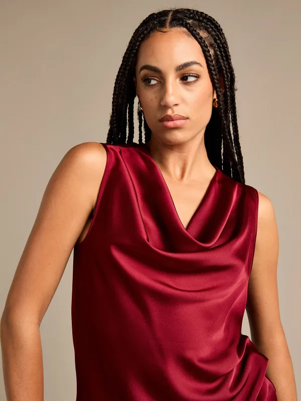 GWD Scala Satin Top sold by George W. Davies