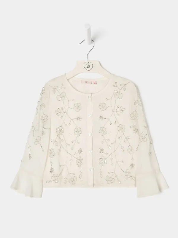 GWD Julia Embellished Blouse sold by George W. Davies