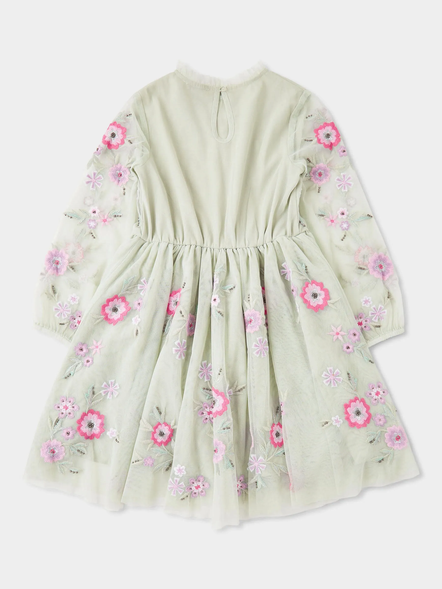 GWD Jazz Sage Embroidered Dress sold by George W. Davies product image thumbnail 2