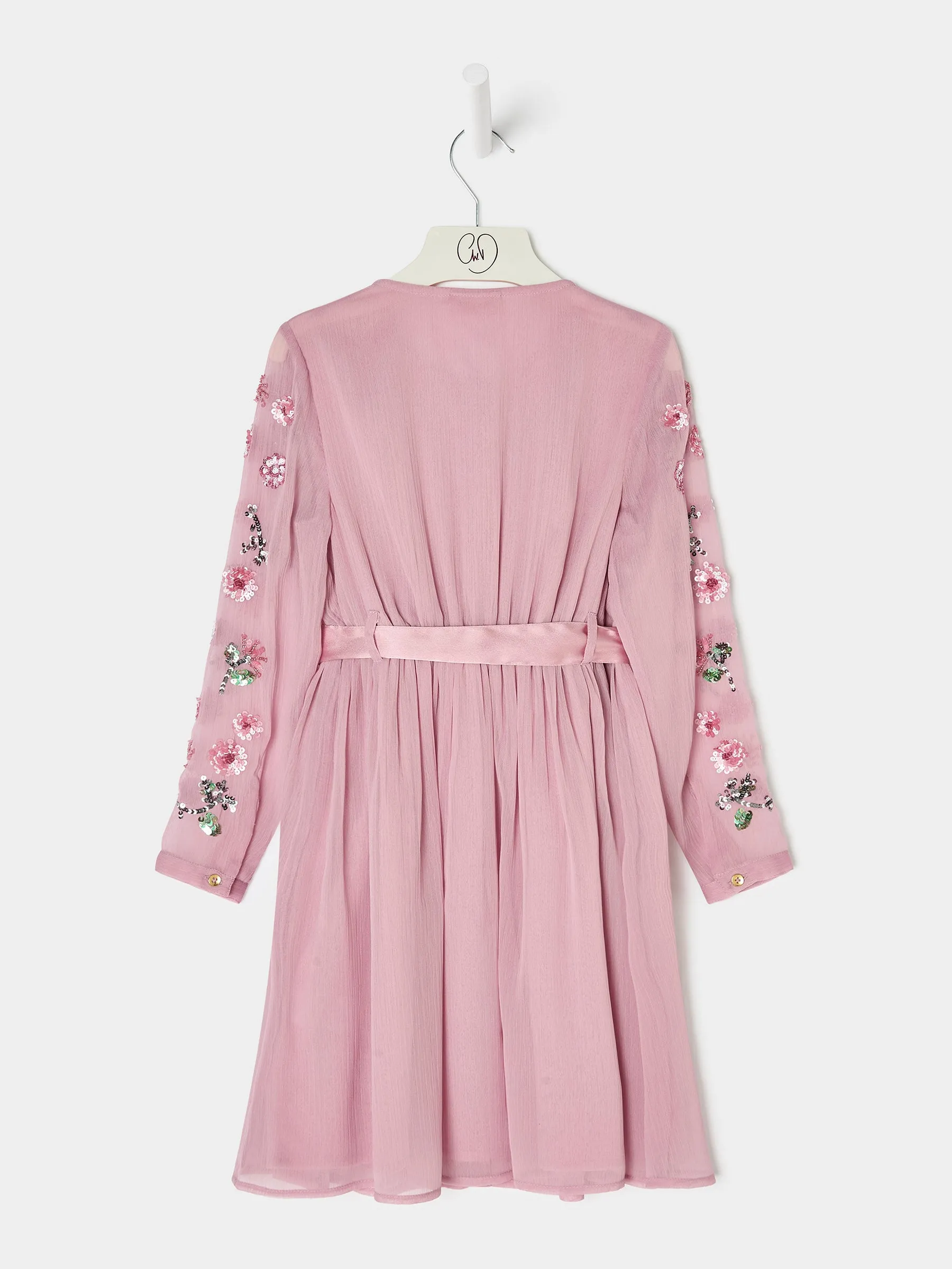 GWD Emmie Embellished Dress Pink sold by George W. Davies product image thumbnail 2