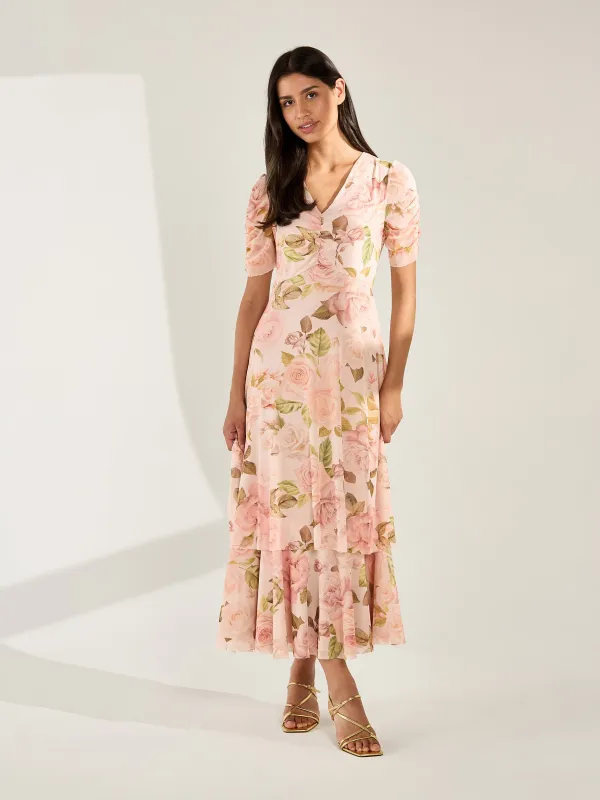GWD Anna Printed Maxi Dress sold by George W. Davies