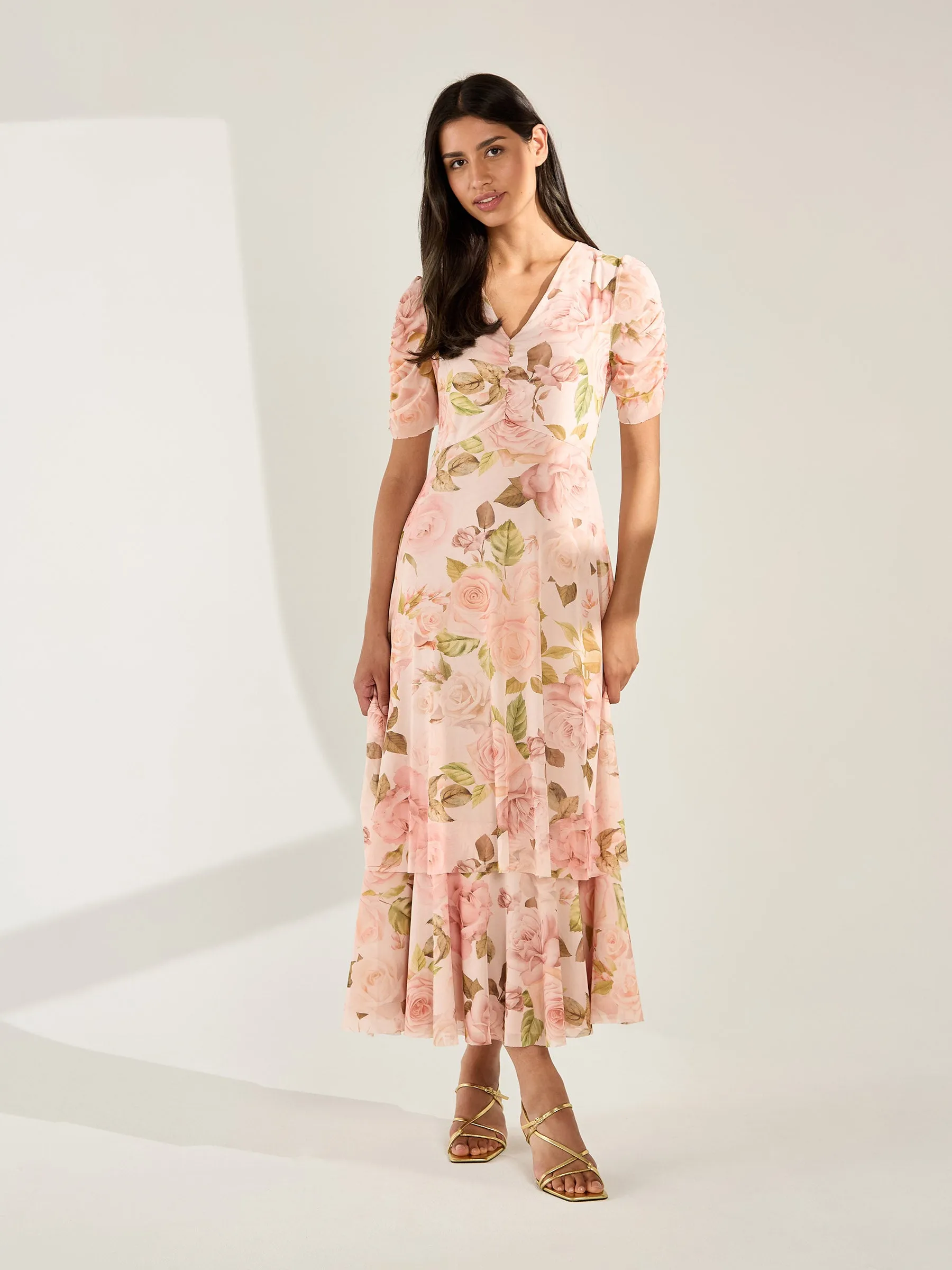 GWD Anna Printed Maxi Dress sold by George W. Davies