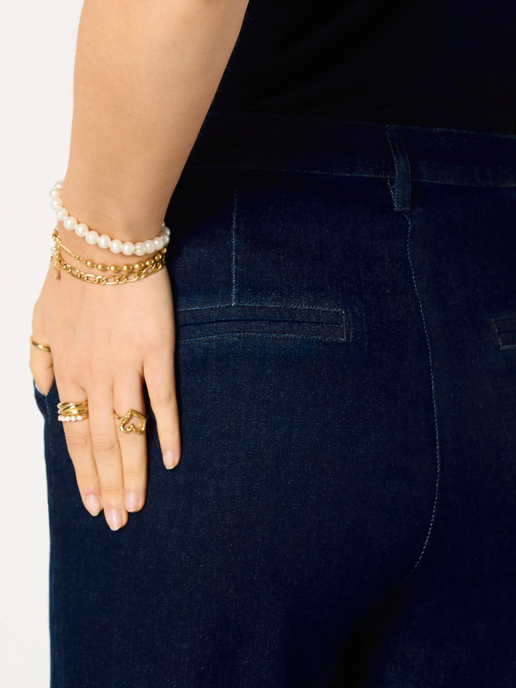 GWD Dixie Dark Indigo Straight Leg Denim Jean sold by George W. Davies product image thumbnail 5