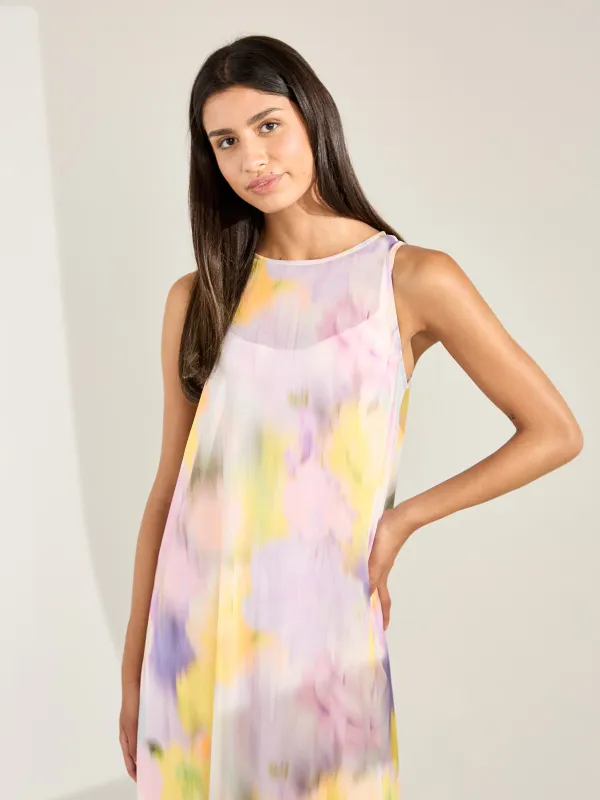 GWD Cecily Printed Sleeveless Maxi Dress sold by George W. Davies
