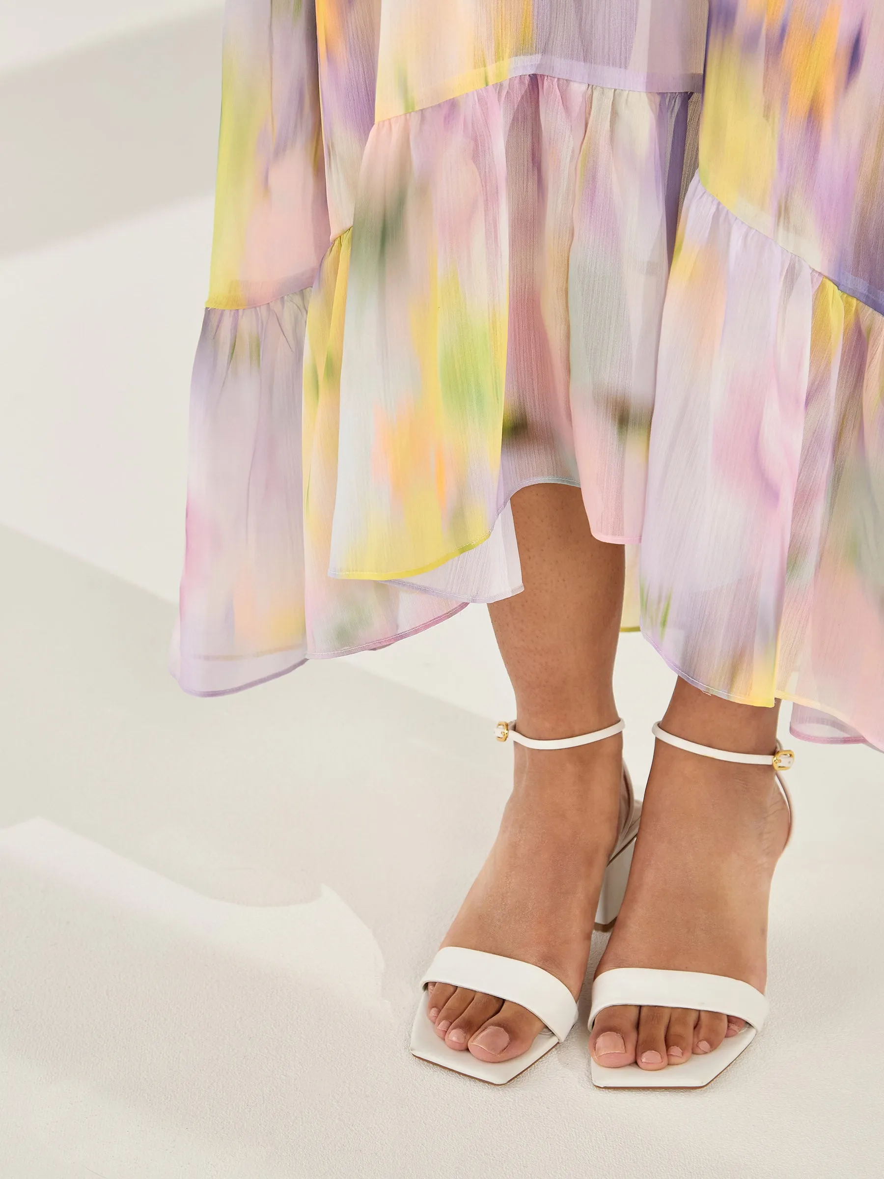 GWD Cecily Printed Sleeveless Maxi Dress sold by George W. Davies product image thumbnail 4