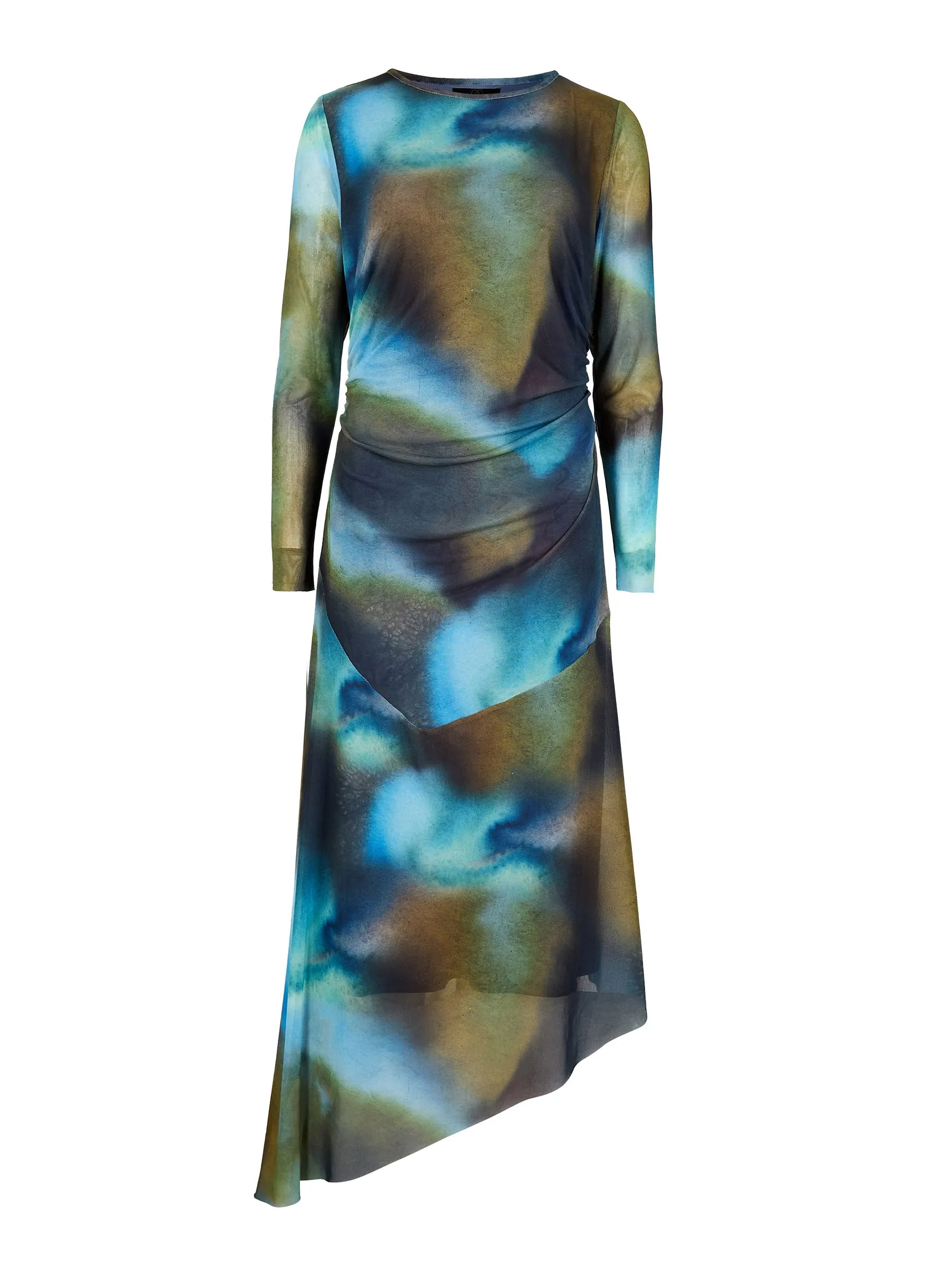 Yaslyn Printed Mesh Dress sold by George W. Davies product image thumbnail 5