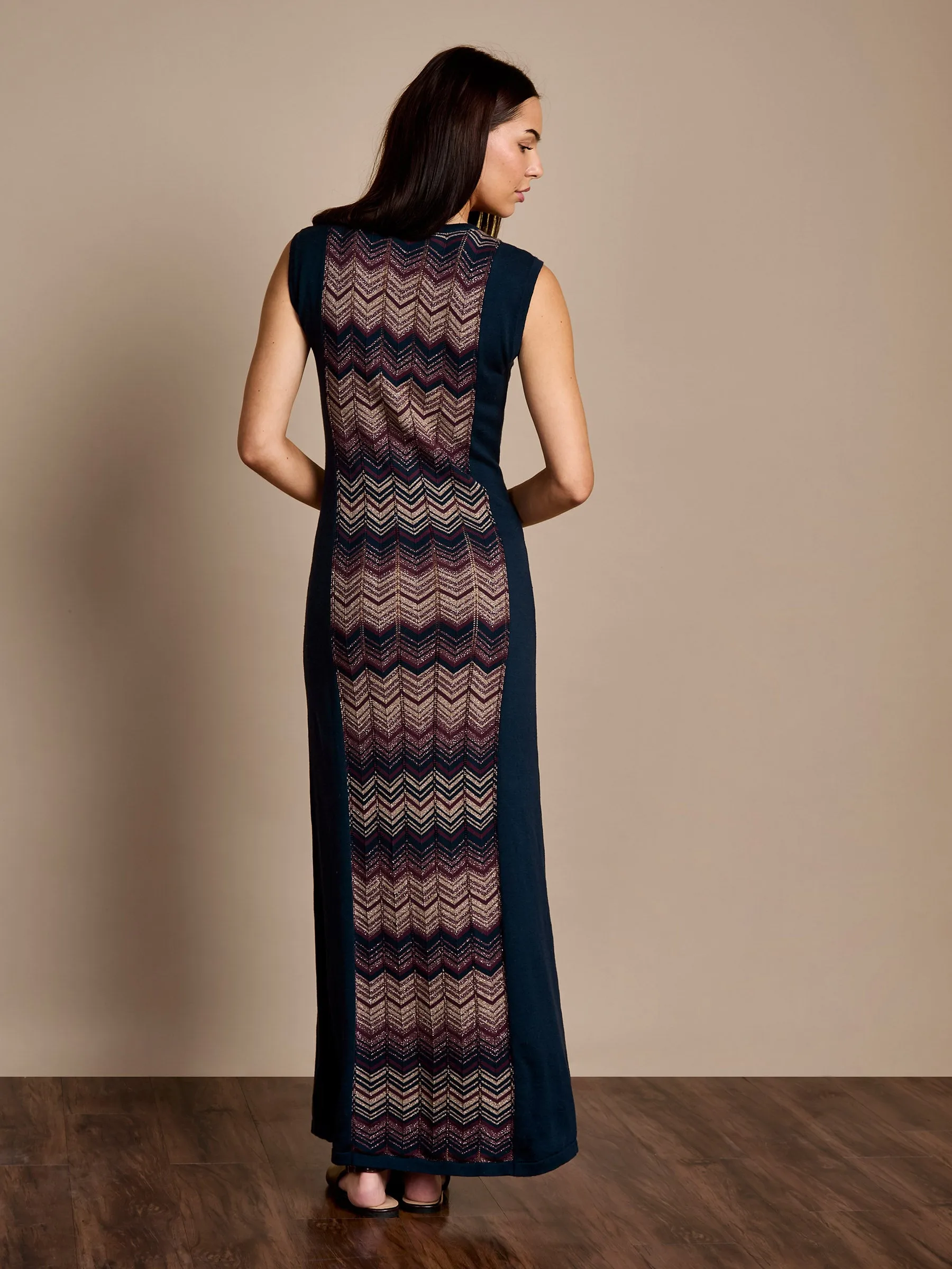 GWD Corinne Knitted Maxi Dress sold by George W. Davies product image thumbnail 5