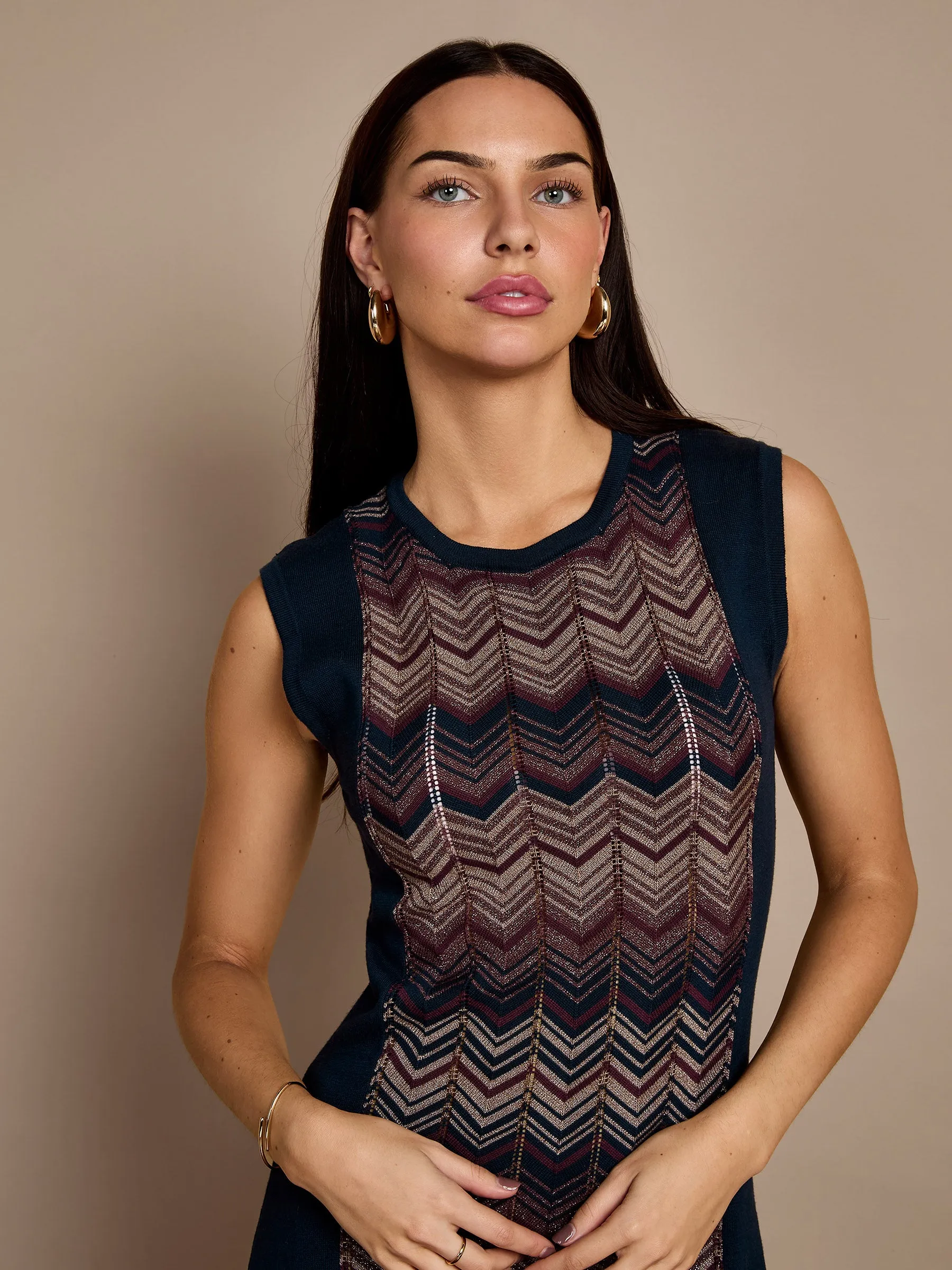 GWD Corinne Knitted Maxi Dress sold by George W. Davies product image thumbnail 4