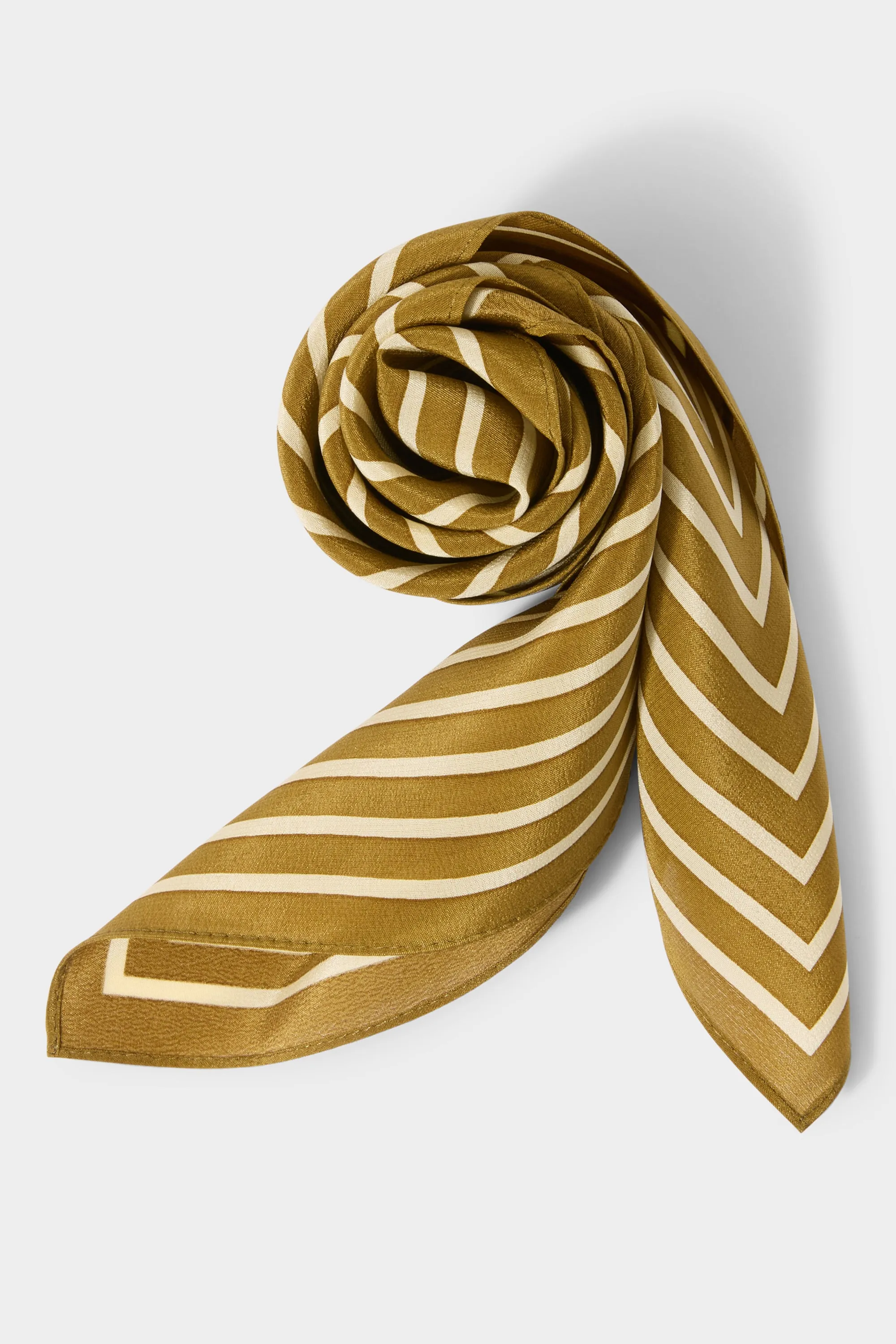 GWD Square Silk Scarves, Blue and Olive sold by George W. Davies product image thumbnail 4
