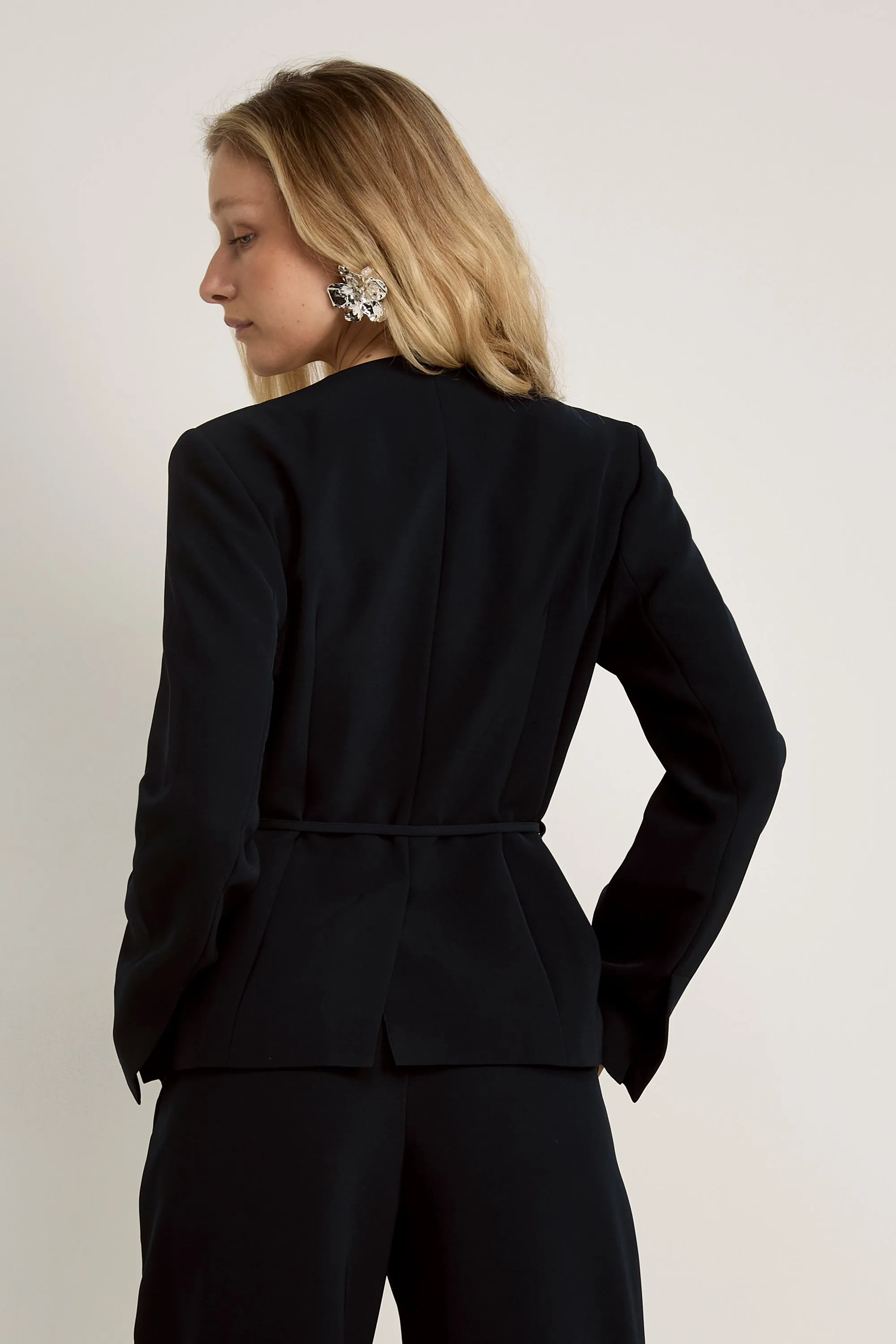 GWD Malika Navy Tailored Jacket sold by George W. Davies product image thumbnail 5