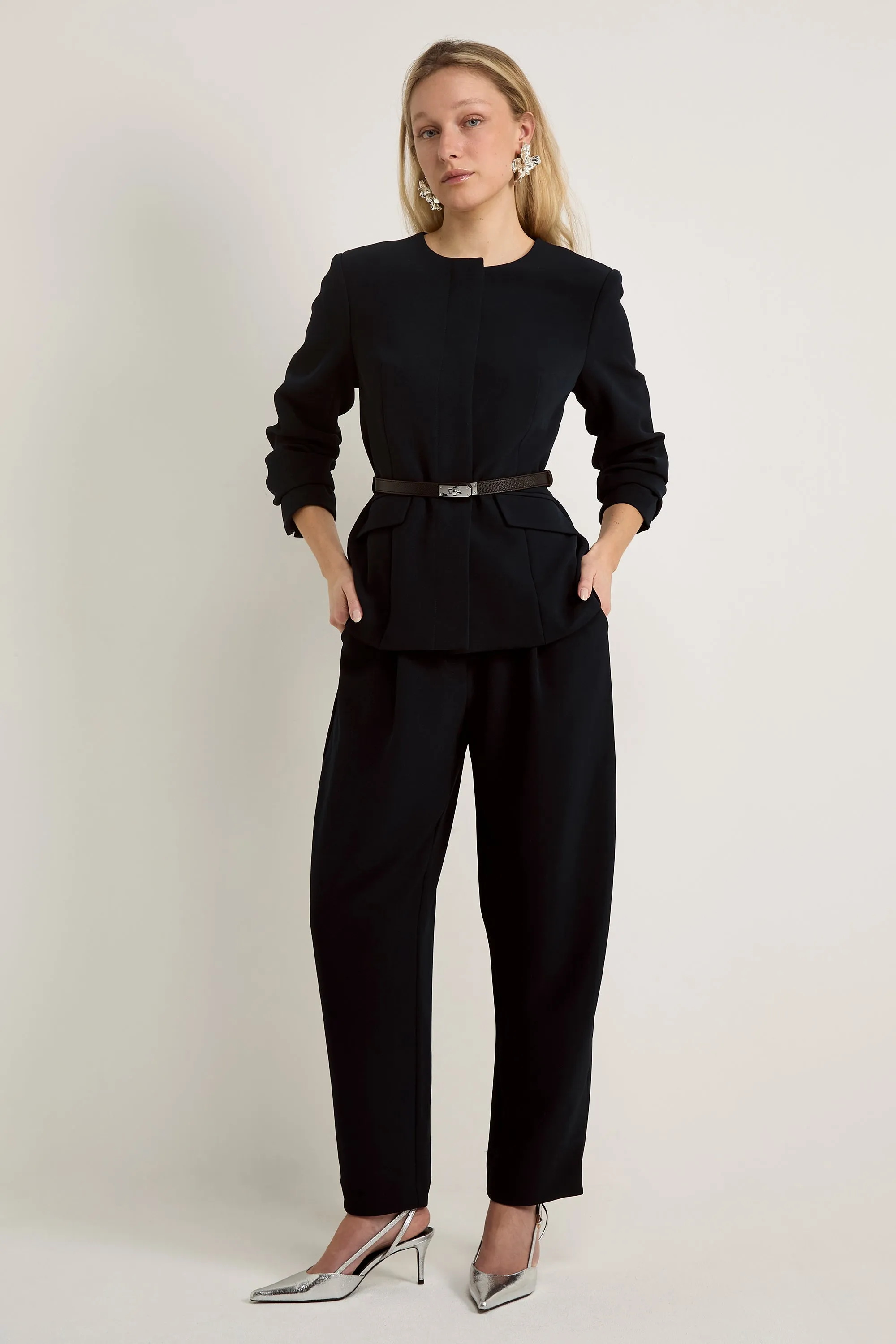 GWD Malika Navy Tailored Jacket sold by George W. Davies product image thumbnail 4