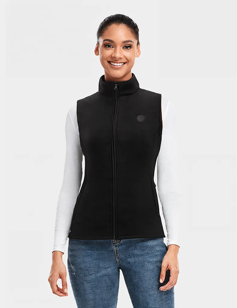Women's Heated Fleece Vest sold by Evofash