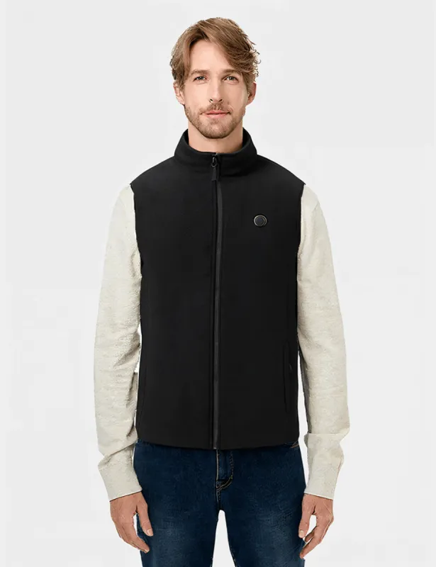 Men's Heated Fleece Vest sold by Evofash