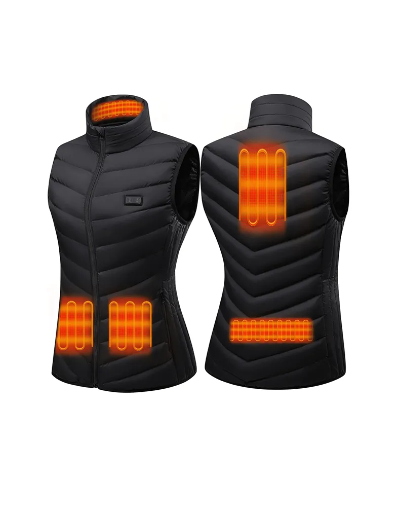 Women's Classic Heated Vest with Dual Control sold by Evofash product image thumbnail 2