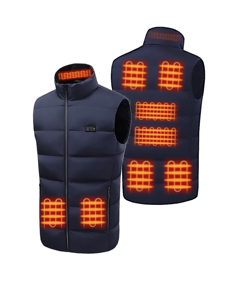 Men's Classic Heated Vest sold by Evofash product image thumbnail 2