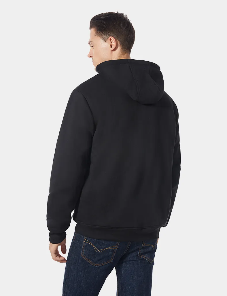 Unisex Heated Fleece Hoodie sold by Evofash product image thumbnail 4