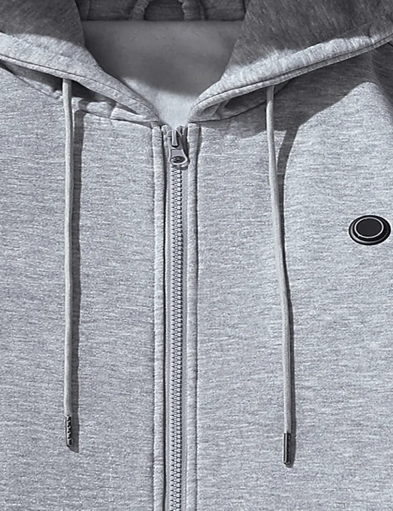 Unisex Heated Fleece Hoodie sold by Evofash product image thumbnail 5