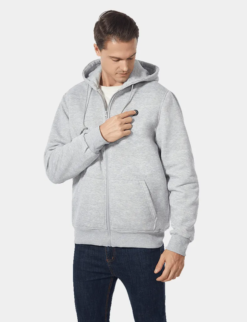 Unisex Heated Fleece Hoodie sold by Evofash product image thumbnail 3