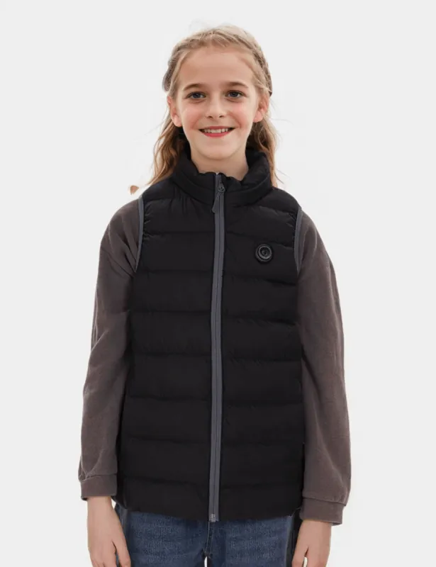 Girl's Classic Heated Vest sold by Evofash