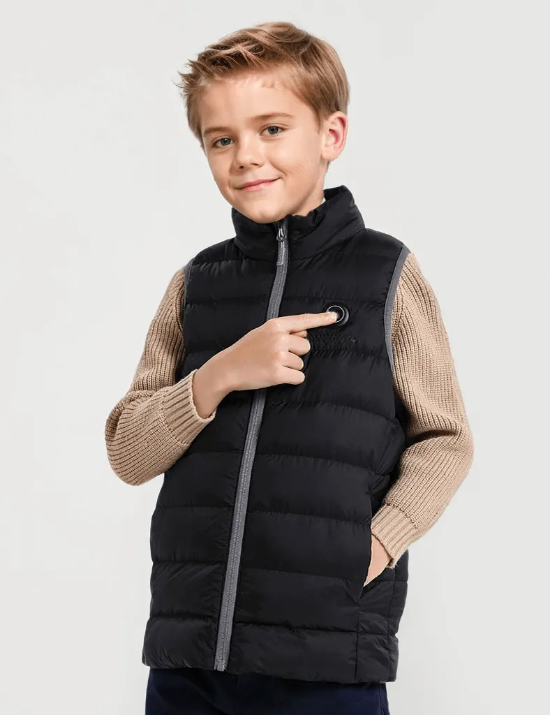 Boy's Classic Heated Vest sold by Evofash