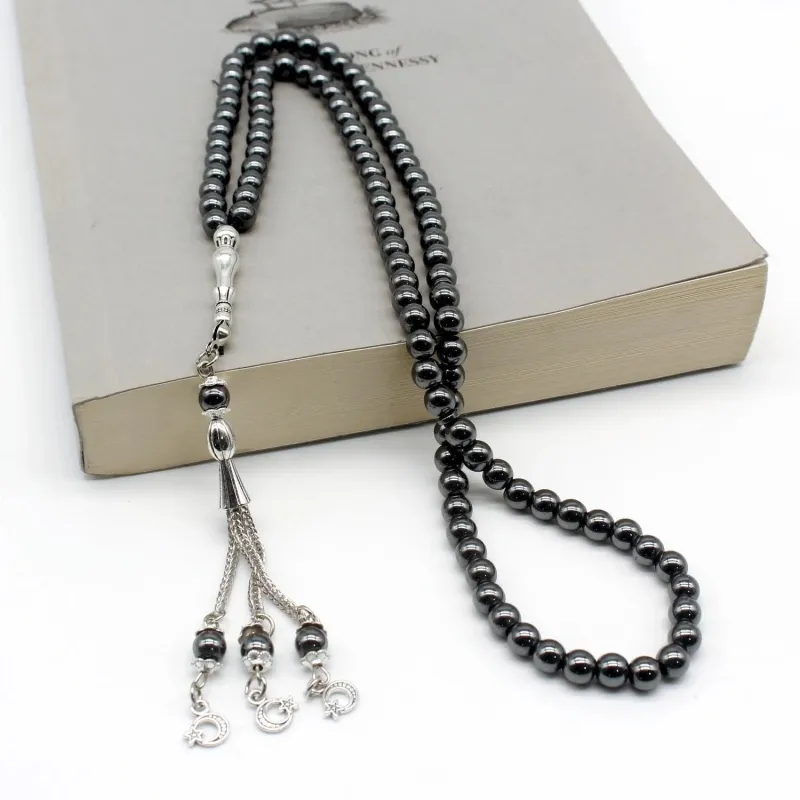 99 Black Gallstone Beads sold by Evofash