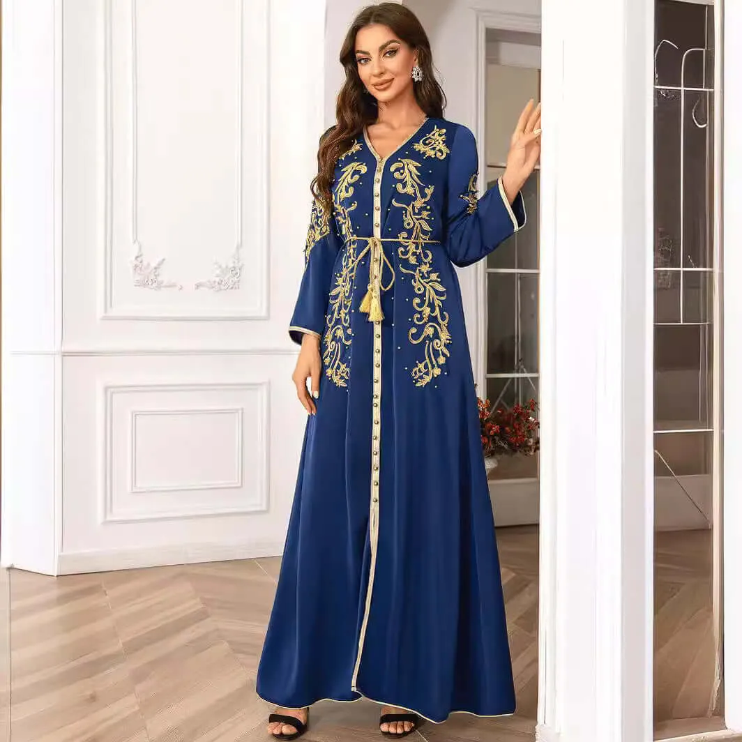 Rhinestones Dresses Kaftan sold by Evofash product image thumbnail 5