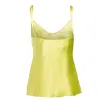 lola silk camisole in citron sold by Je Mérite