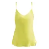 lola silk camisole in citron sold by Je Mérite