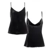 josephine velvet camisole and short set in noire sold by Je Mérite