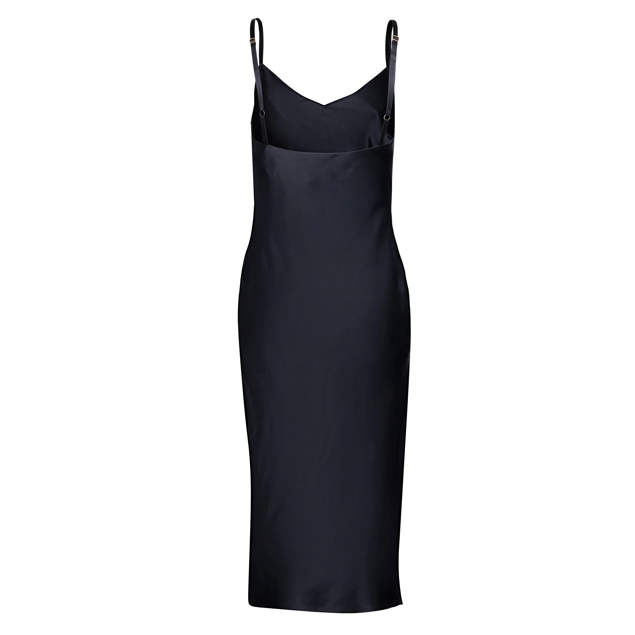 lola silk chemise in noire sold by Je Mérite product image thumbnail 3