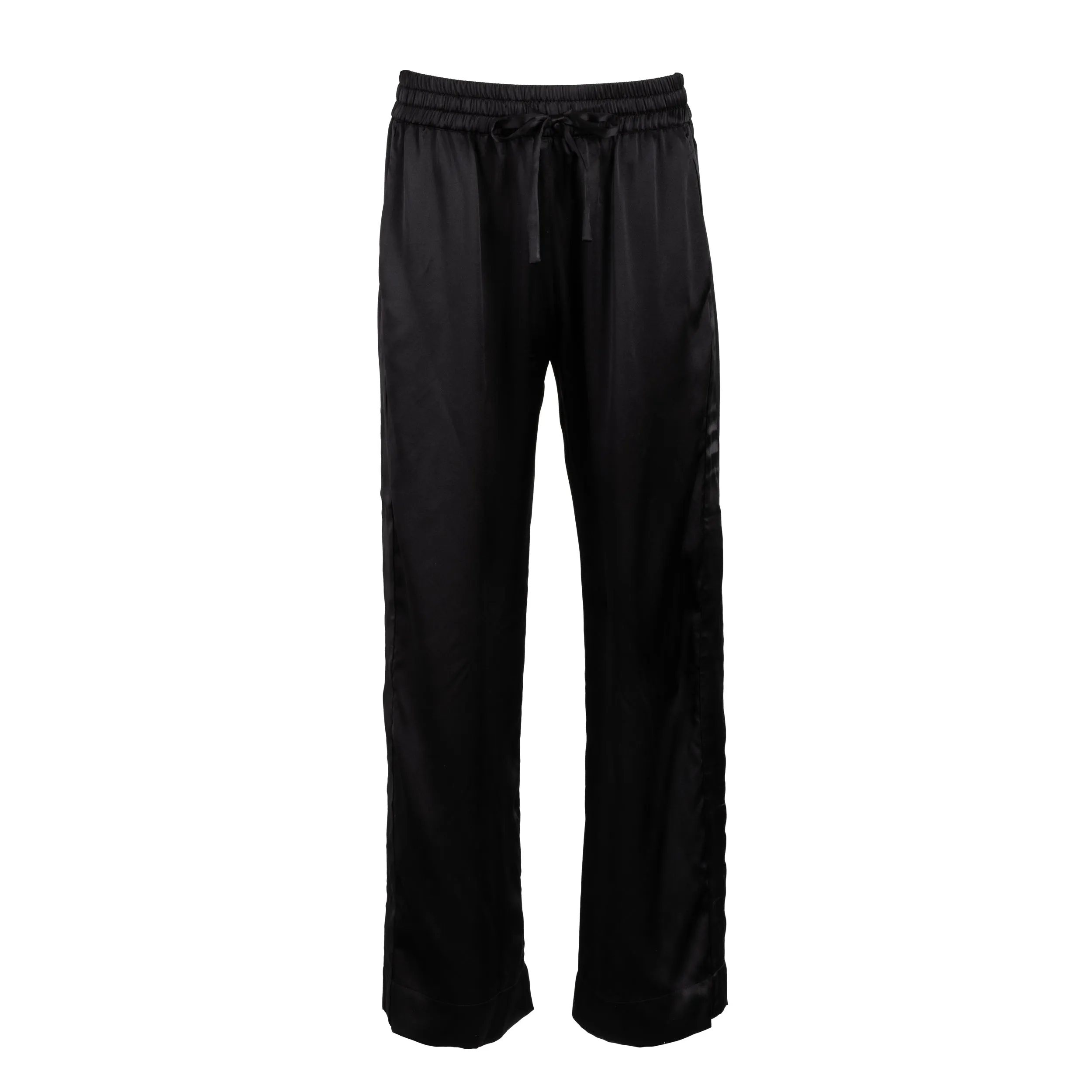 lola silk tuxedo pant in noire sold by Je Mérite product image thumbnail 2