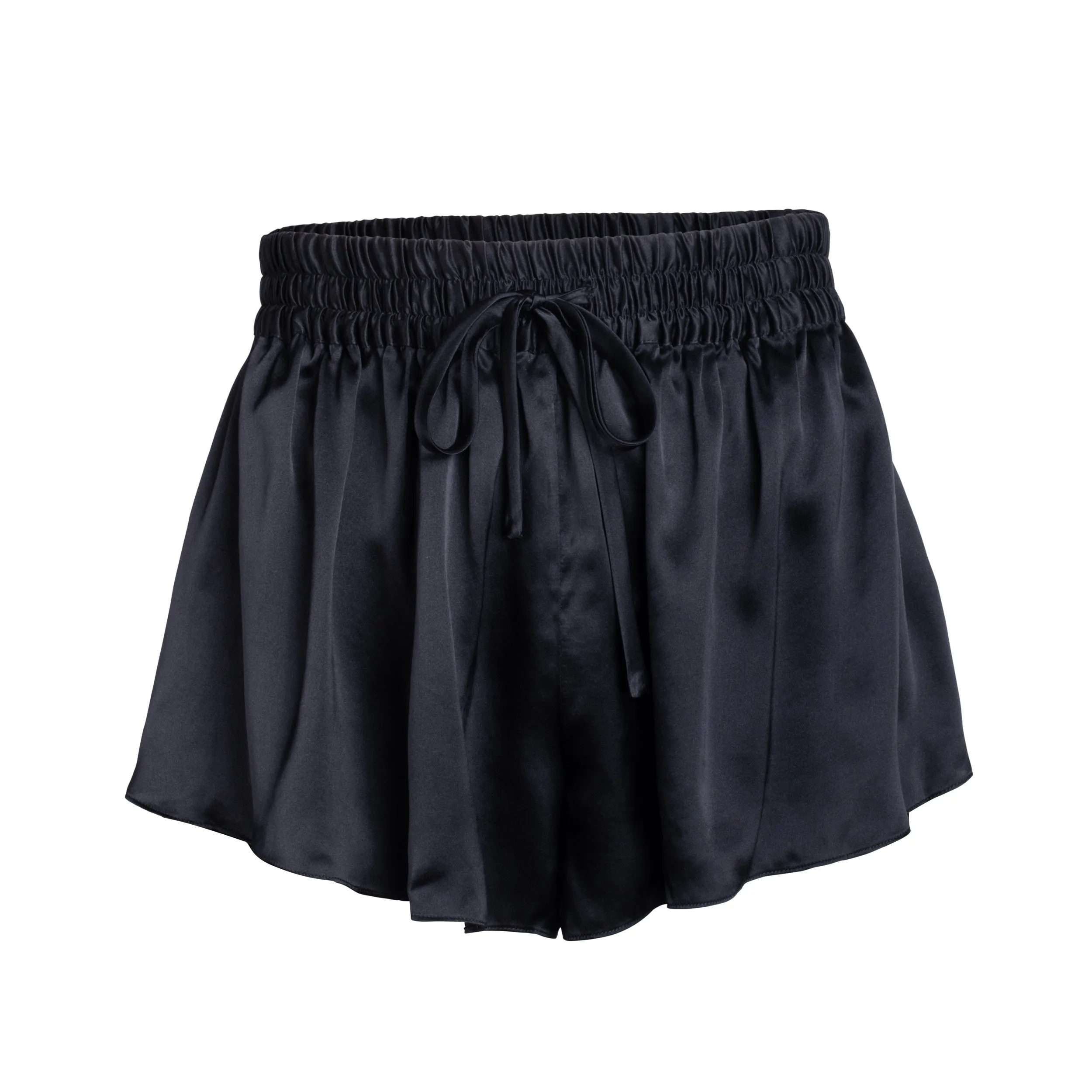 lola silk short in noire sold by Je Mérite product image thumbnail 2