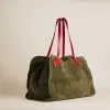 Jack - Suede Olive with Red sold by Parker Thatch