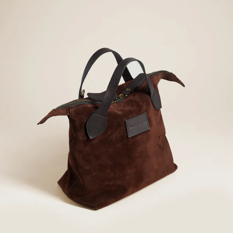 Small Charlie - Suede Espresso sold by Parker Thatch product image thumbnail 2