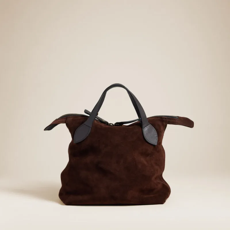 Small Charlie - Suede Espresso sold by Parker Thatch