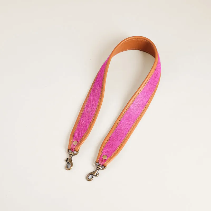 Jackie Shoulder Strap - Fuchsia Hair sold by Parker Thatch