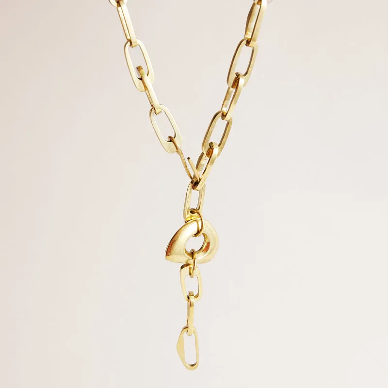 Link Pebble Necklace sold by Parker Thatch product image thumbnail 3