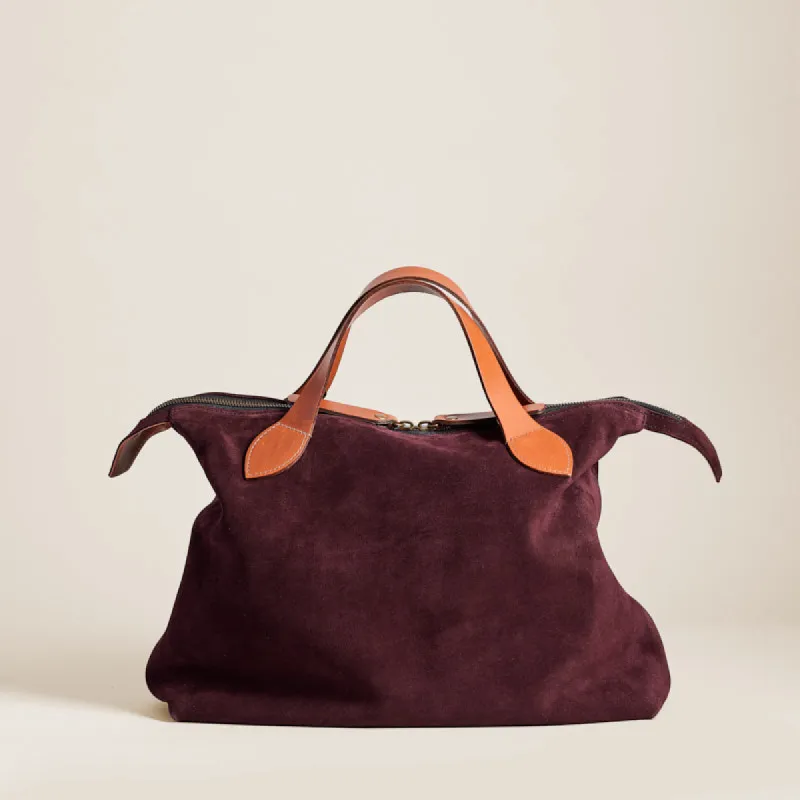 Charlie - Suede Oxblood Burgundy sold by Parker Thatch