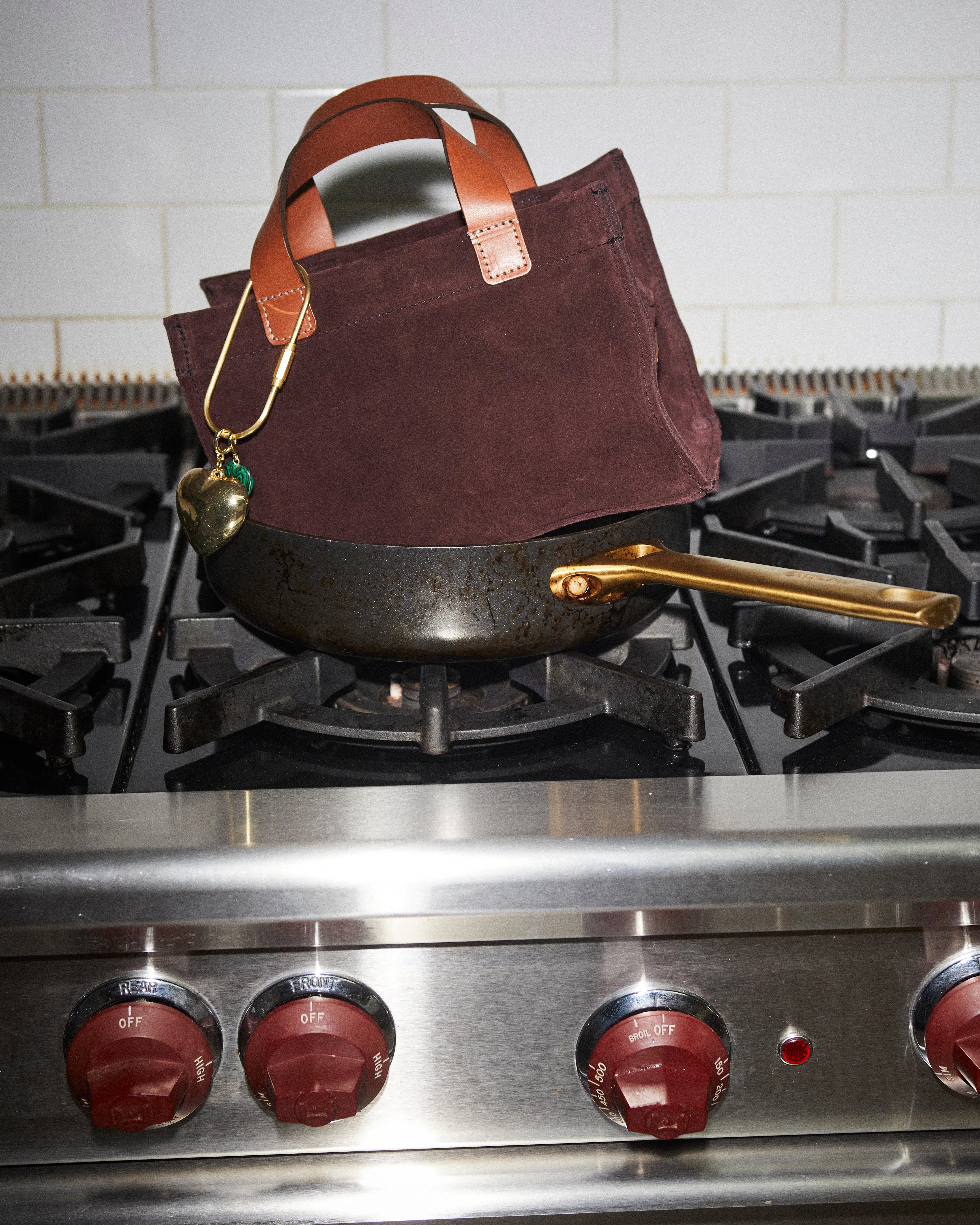 Micro Mimi - Suede Oxblood Burgundy sold by Parker Thatch product image thumbnail 4